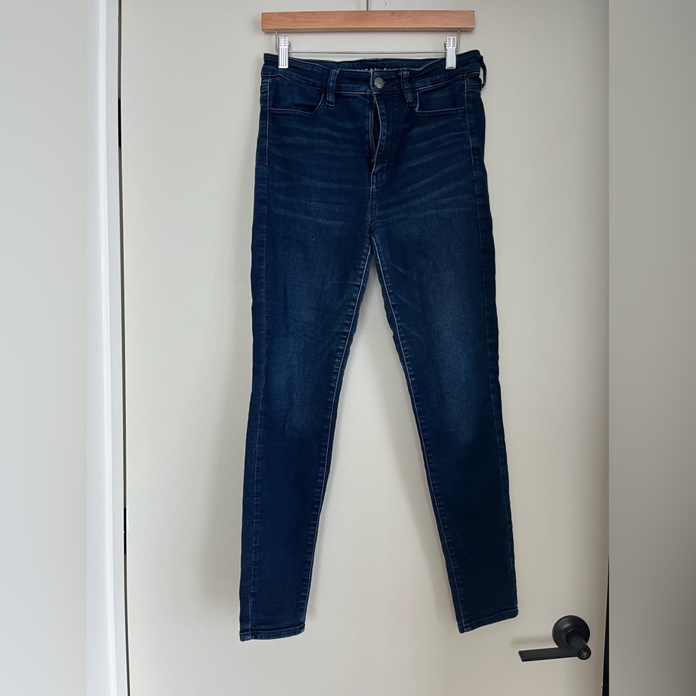 American Eagle Outfitters Dark Blue Women's Jeans